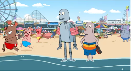 Pies i Robot - seans z Nudołamaczem
