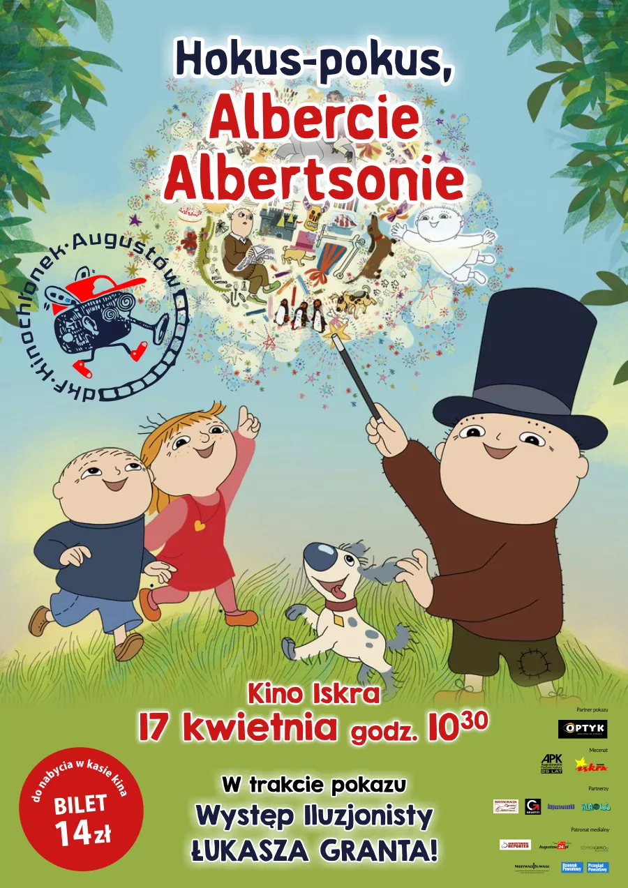 Hokus-pokus, Albercie Albertsonie