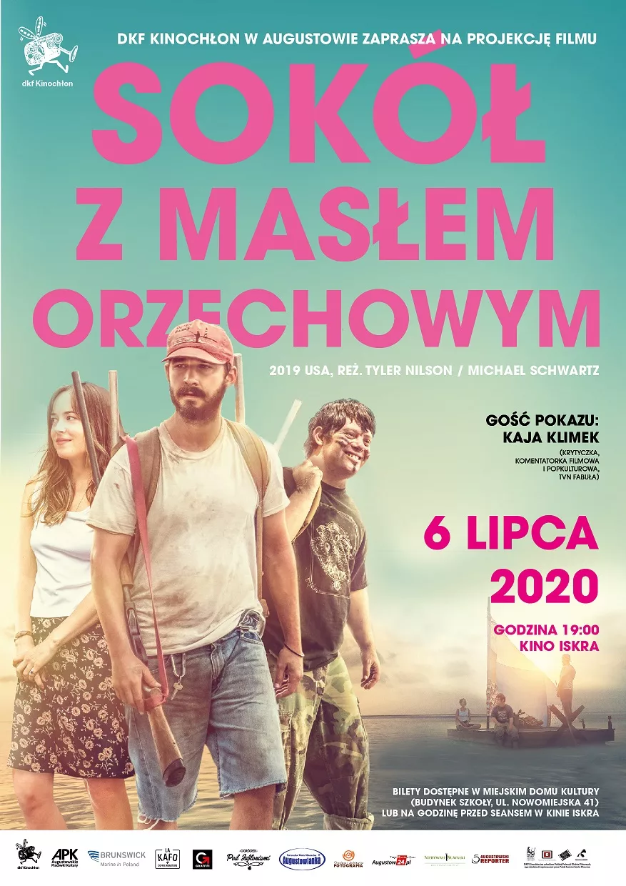 Sokół z masłem orzechowym
